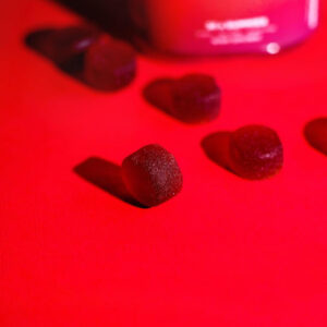 Alternative view of Best THC Microdose Sour Strawberry Cookies 300mg