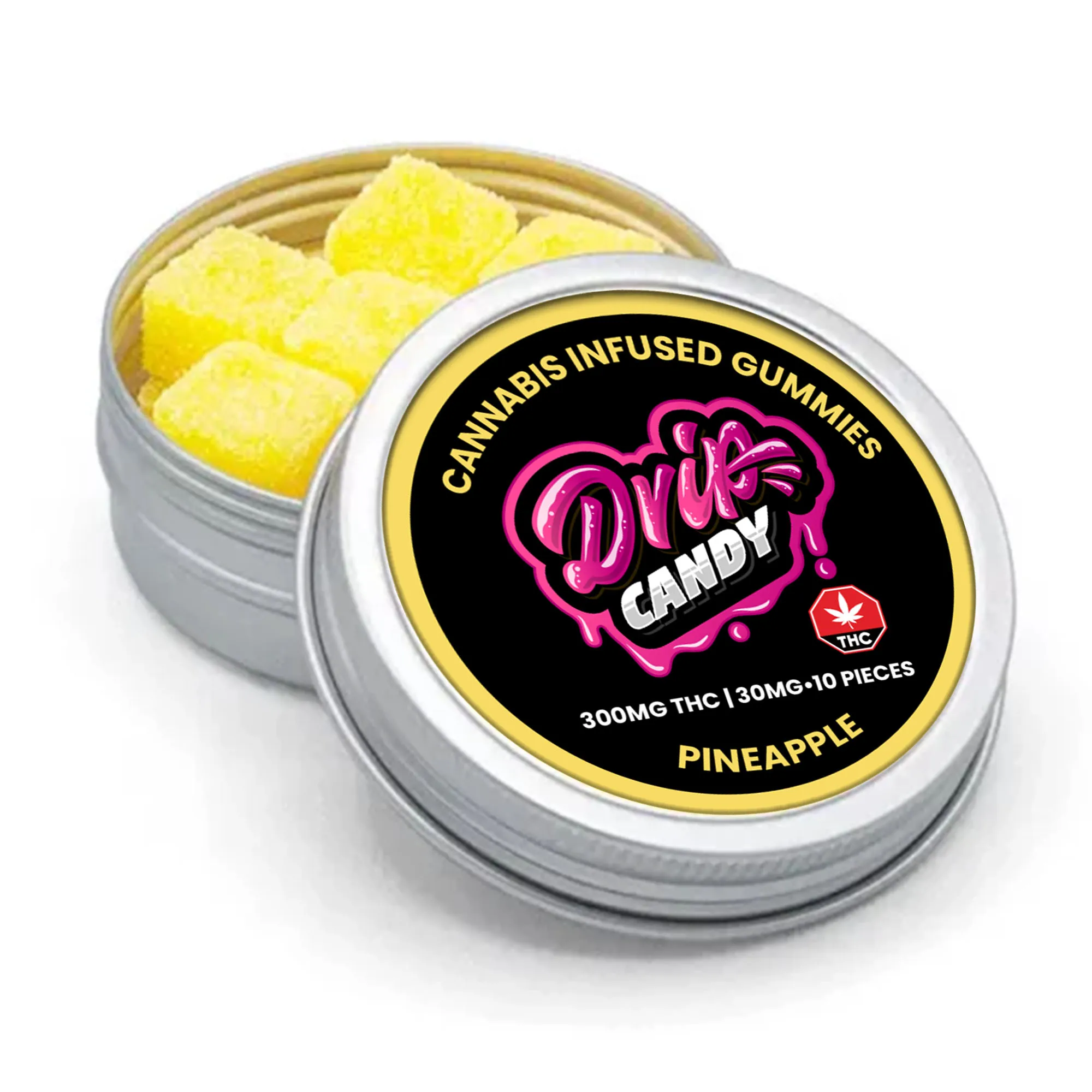 Pineapple Infused Gummies 300MG THC.jpg